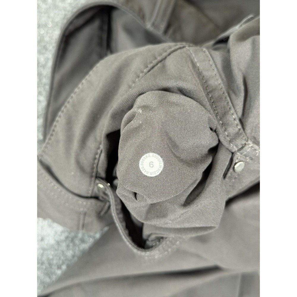 Lululemon Womens City Sleek 5 Pocket 7/8 Pants Womens 6 Gray Travel Stretch 25" - Picture 12 of 16
